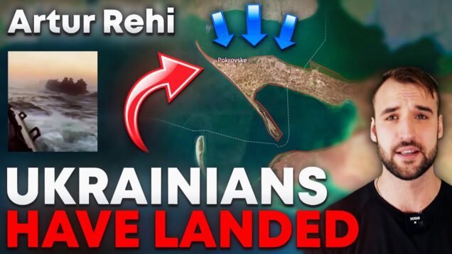 Ukrainians crossed the Dnipro river for an assault