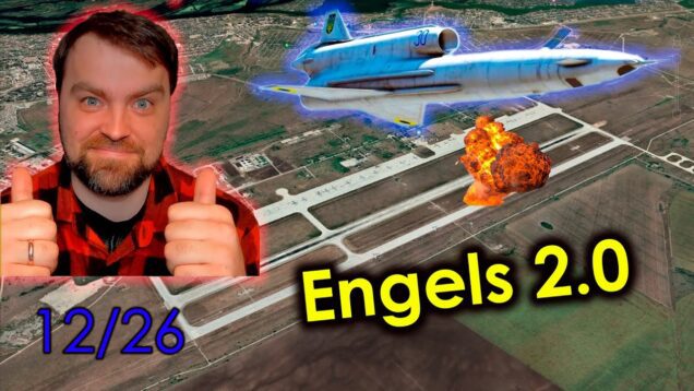 Update from Ukraine | Engels Ruzzian Airfield on Fire Again