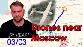 Update from Ukraine | Ruzzia missed drones close to Moscow