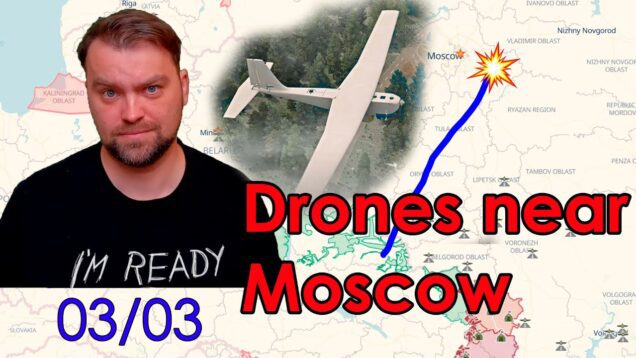 Update from Ukraine | Ruzzia missed drones close to Moscow