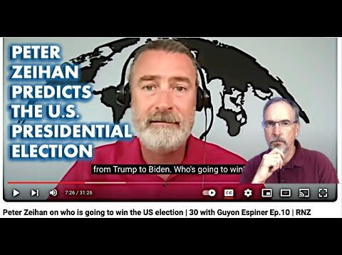 Zeihan Just Predicted the Presidential Election