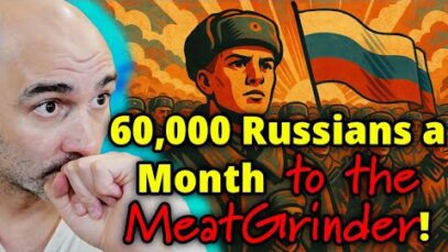 60,000 Russians Sign Up For the Meatgrinder Every Month