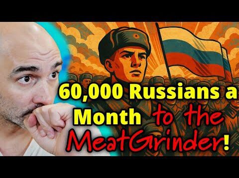 60,000 Russians Sign Up For the Meatgrinder Every Month