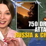 750 DRONES ATTACKED RUSSIA & CRIMEA: 15 REGIONS, STRATEGIC PLANTS HIT Vlog 1052: War in Ukraine