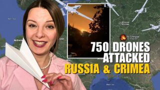 750 DRONES ATTACKED RUSSIA & CRIMEA: 15 REGIONS, STRATEGIC PLANTS