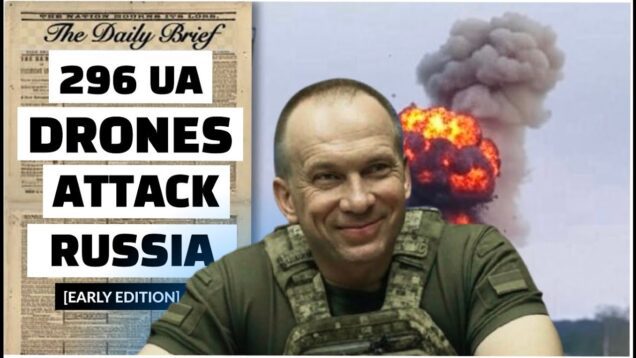 BREAKING: 296 Drones Strike Putin’s Drone Plants, Disrupt Moscow Flights