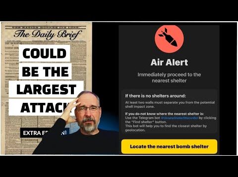 BREAKING: Kyiv Under Historic Attack – Drones + Missiles From