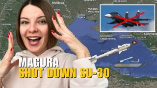 FIRST TIME EVER: MAGURA NAVAL DRONE SHOT DOWN RUSSIAN SU-30