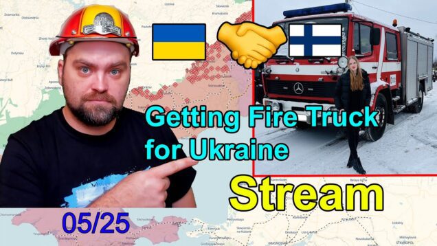 Live stream with Denys Davydov Getting Fire Truck for Ukraine