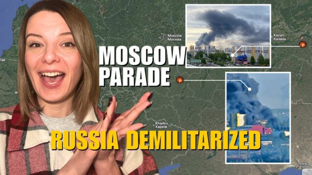MOSCOW PARADE: RUSSIA DEMILITARIZED, STRIKES IN REAR, LACK OF AIR
