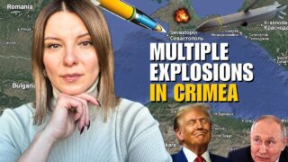 MULTIPLE EXPLOSIONS IN CRIMEA: DZHANKOI ON FIRE Vlog 1046: War
