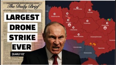 Putin’s 355 Drone Revenge for Assassination Attempt