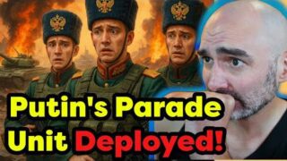 Putin’s Ceremonial Troops Sent To the MEATGRINDER!