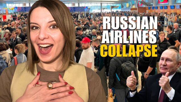 RUSSIAN AIRLINES AND BANKING COLLAPSE BEFORE MOSCOW PARADE Vlog 1036:
