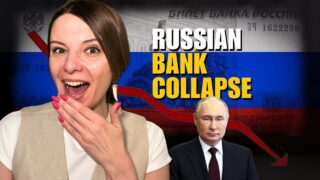 RUSSIAN BANK COLLAPSE: NO CASH, NO LOANS Vlog 1053: War