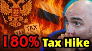 Russians Face 180% Tax Increase As Gov Faces BANKRUPTCY!