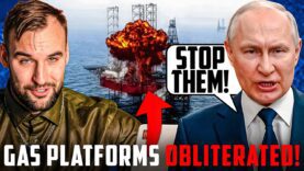 SBU Naval Drones STRIKE Black Sea Gas Platforms! (Radar &