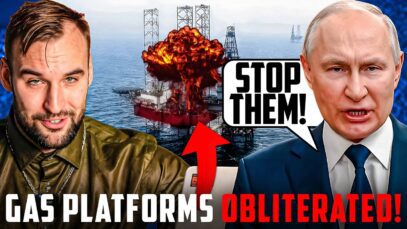 SBU Naval Drones STRIKE Black Sea Gas Platforms! (Radar &