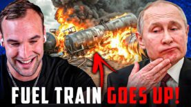 SHOCKING FOOTAGE: Ukrainian UAVs obliterate Russian fuel train in Zaporizhzhia!