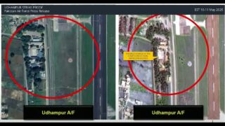Satellite Images of Indian Air Bases: NO S-400 Hit, Udhampur