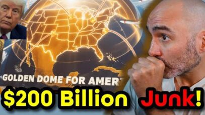 Trump’s Golden Dome Is 200 Billion Dollars of Junk!!