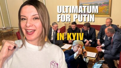 ULTIMATUM FOR PUTIN: MACRON, TUSK, MERZ, STARMER IN KYIV Vlog