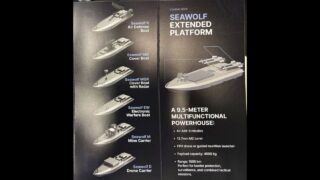 Ukraine Reveals New Marine Drone Designs! Seawolf Anti-Air, Electronic Warfare,