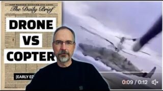 Ukraine War: Ukrainian DRONE Takes Down Russian HELICOPTER !