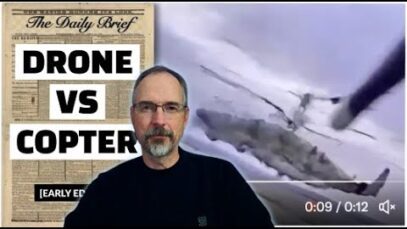 Ukraine War: Ukrainian DRONE Takes Down Russian HELICOPTER !