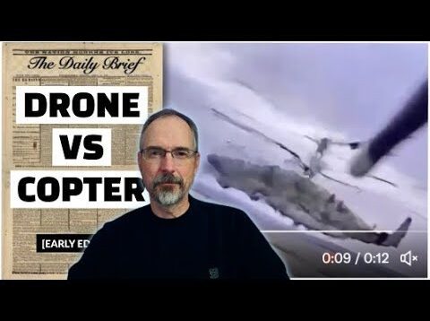 Ukraine War: Ukrainian DRONE Takes Down Russian HELICOPTER !