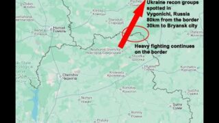 Ukrainian Special Forces Infiltrate 80 km into Bryansk: In Vygonichi