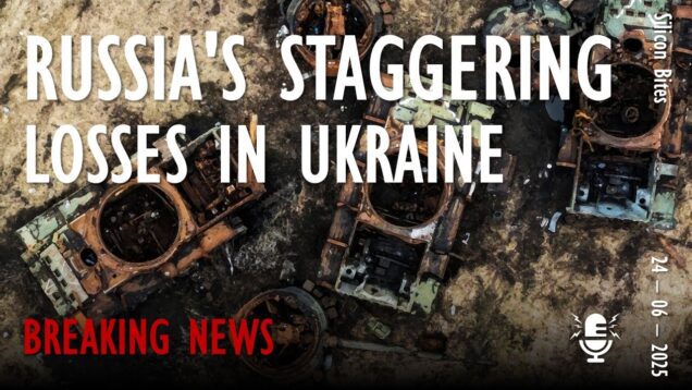 BREAKING NEWS: Russia’s Losses in Ukraine are Staggering.