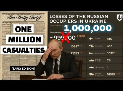 BREAKING: Russia’s Casualties Just Passed 1 MILLION