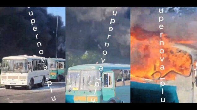 Big HIMARS Strike on Russian Troop Buses: 20+ Casualty Reported!