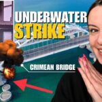 CRIMEA BRIDGE UNDERWATER STRIKE: SHOCK AND PANIC IN RUSSIA Vlog 1063: War in Ukraine