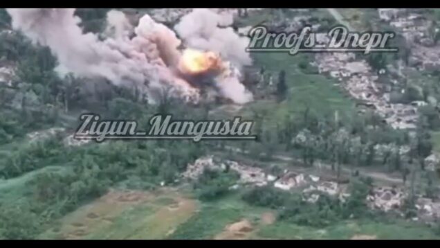 First Use of Ukraine’s New UMPK Glidebomb Kit on FAB-500.