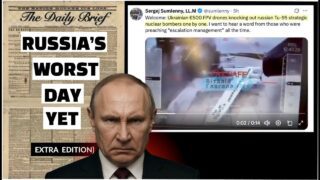 How Ukraine DESTROYED 40 Russian Bombers with $500 Drones! (It’s