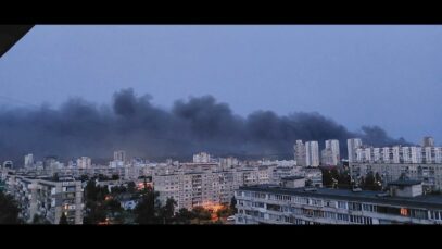 Huge Drone Strike Hits Kyiv & OdessaTargetting Civilian Buildings: Maternity