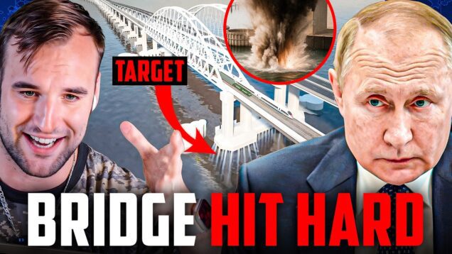 Kerch Bridge ATTACKED! The 1100KG BLAST That Rocked the Crimean