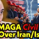 MAGA Civil War ERUPTS Over Support to Israel!!
