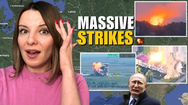 MASSIVE STRIKES ON RUSSIAN MILITARY BASES: TAMBOV, ENGELS, KURSK Vlog