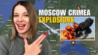MORE MOSCOW AND CRIMEA EXPLOSIONS: MILITARY TARGETS BURNED Vlog 1073: