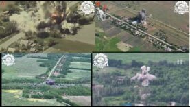 Multiple Ukrainian MiG-29 Hammer Air Strikes on Missile Storage, Drone