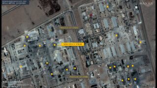 Operation Midnight Hammer: Clear Satellite Imagery of Esfahan and Natanz