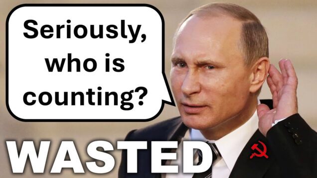 Russia has now LOST a MILLION soldiers