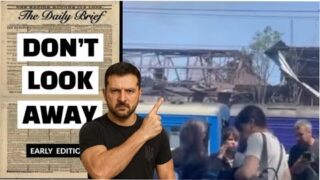 Russia’s ‘Triple War Crime’ ✓Train, ✓ 14 Schools, ✓ Hospital