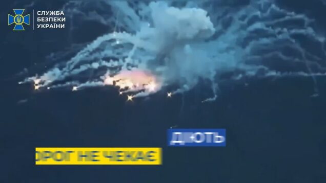 S-300V4 SAM Launcher Destroyed (Nice Big Cookoff)