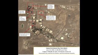 Satellite Imagery After Israeli Air Strikes: Natanz Nuclear Site &