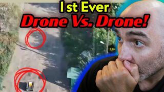 THIS is The 1st Drone-on-Drone Combat Ever Recorded!