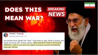 Trump’s 5-Word Warning to Iran – Is War Coming?